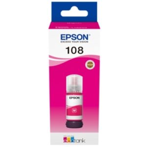Tusz Oryginalny Epson 108 (C13T09C34A) (Purpurowy) - DARMOWA DOSTAWA w 24h