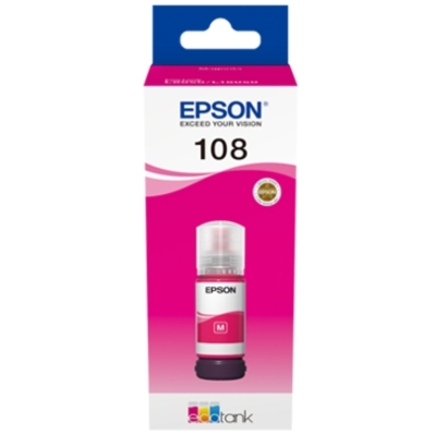 Tusz Oryginalny Epson 108 (C13T09C34A) (Purpurowy) - DARMOWA DOSTAWA w 24h