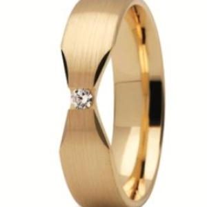 Obrączka z żółtego złota ST-263Z-k