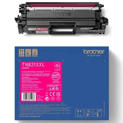 Toner Oryginalny Brother TN-821XXLM (TN821XXLM) (Purpurowy) - DARMOWA DOSTAWA w 24h