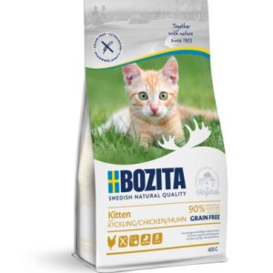 Karma dla kota Bozita Indoor & Sterilised z kurczakiem (Bez dodatku zbóż) - 400g