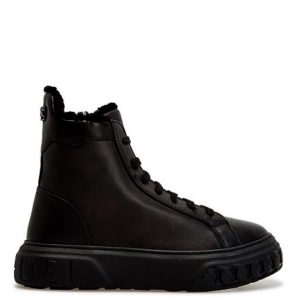 SNEAKERSY Z FUTRZANYM WYKOŃCZENIEM I LOGO