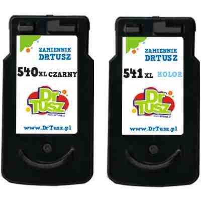Tusze Zamienniki PG-540XL + CL-541XL do Canon (5222B013) (komplet) - DARMOWA DOSTAWA w 24h