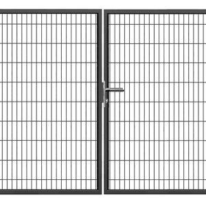 Brama SX 656 PRO - 5,00 x 2,0 m - antracyt , brązowa , czarna , szara , zielona