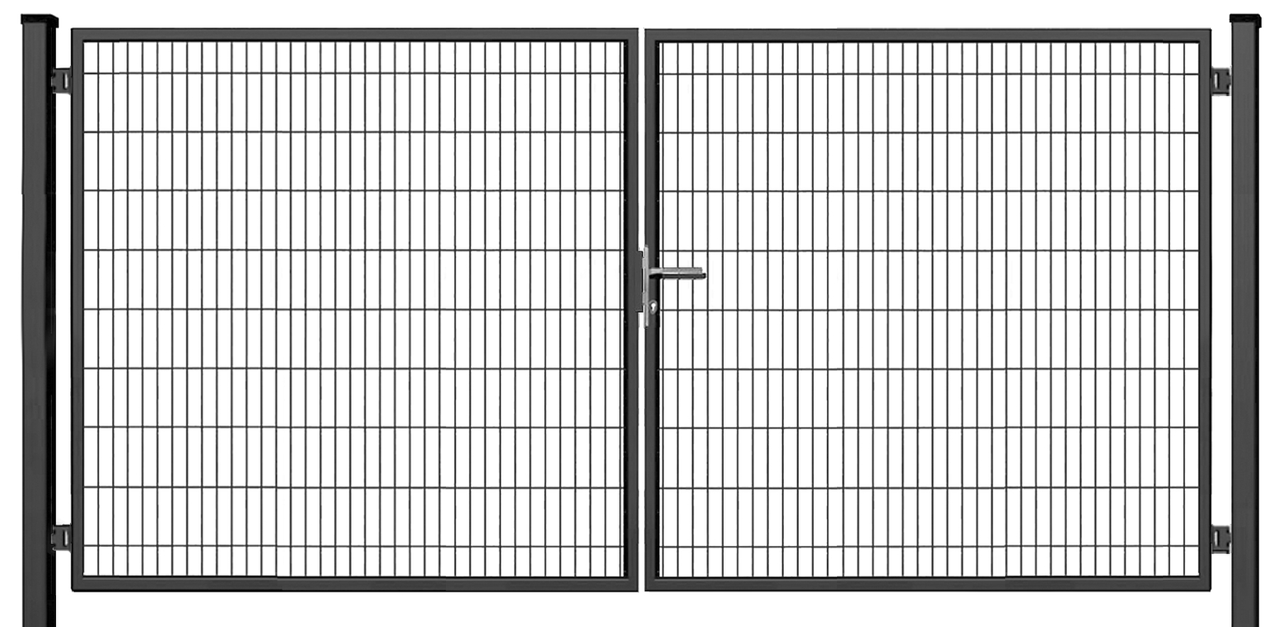 Brama SX 656 PRO - 5,00 x 2,0 m - antracyt , brązowa , czarna , szara , zielona