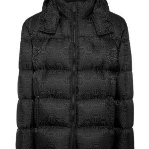 PUCHOWA KURTKA Z MONOGRAMEM