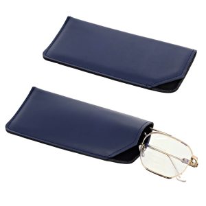 Pokrowiec na okulary w wersji wsuwanej ET-136A granatowy