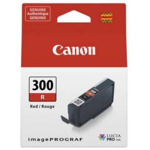 Tusz Oryginalny Canon PFI-300R (PFI300R) (Czerwony) - DARMOWA DOSTAWA w 24h