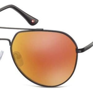 Okulary przeciwsłoneczne pilotki Montana MS90C lustrzanki black/orange