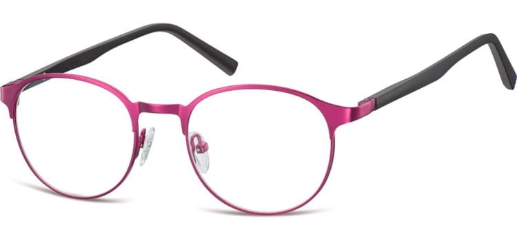 Okulary oprawki okrągłe stalowe Sunoptic 998E