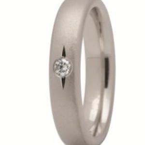 Obrączka z białego złota ST-160B-k