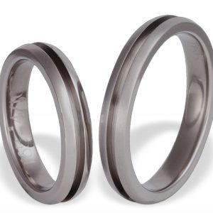 Obrączka z tytanu SWT-65/4-m