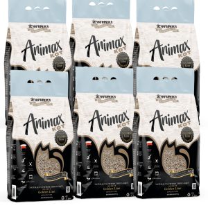 AnimaxKot Golden Line 3mm, żwirek zbrylający dla kota peletka 3mm - opakowanie 7L - 42l