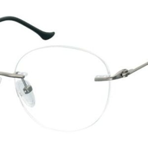 Bezramkowe Okulary Oprawki okrągłe korekcja Sunoptic 987B