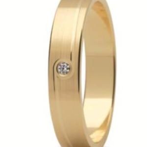 Obrączka z żółtego złota ST-207Z-m