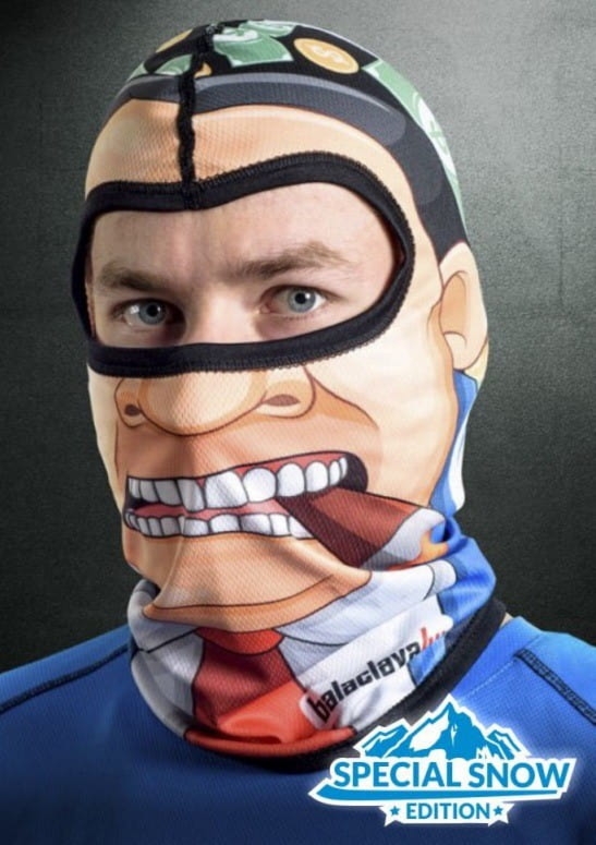 Ocieplana Kominiarka Termoaktywna 3D na głowę - BOSS SNOW