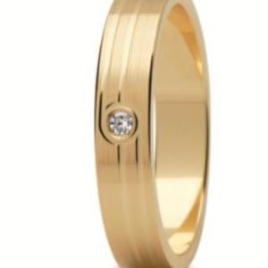 Obrączka z żółtego złota ST-209Z-m