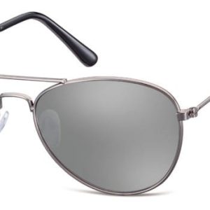 Pilotki okulary aviator dziecięce Montana 964 lustrzanki srebrne