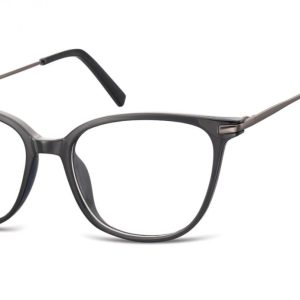 Okulary oprawki zerówki korekcyjne Nerdy Unisex Sunoptic AC26B czarne