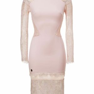 PHILIPP PLEIN SUKIENKA "LACED LACK"