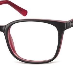 Czerwone Okulary oprawki optyczne korekcyjne Sunoptic CP151D