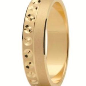 Obrączka z żółtego złota ST-126Z-k