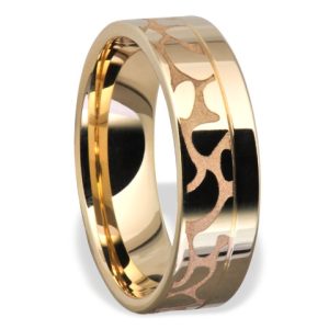 Obrączka z żółtego złota ŁN-01Z-k