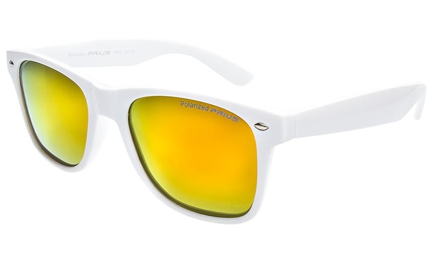 Biale nerdy klasyczne lustrzanki pomaranczowe z polaryzacja pls-474-c1-4