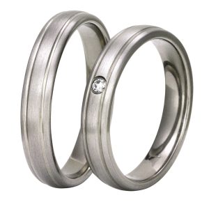 Obrączka z tytanu SWT-2/4-cyr