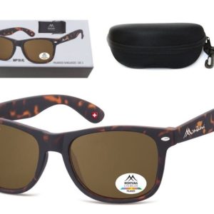 Duże Klasyczne Okulary Polaryzacyjne Nerdy Montana BOXMP1B-XL + pudełko