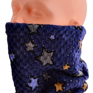 Wielofunkcyjny Komin Dzieciecy - Czapka - Szalik - Chusta - Kominiarka - 22 granatowy