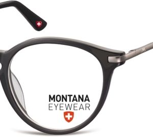 Okrągłe Okulary oprawki optyczne,lenonki korekcyjne Montana MA63 czarne