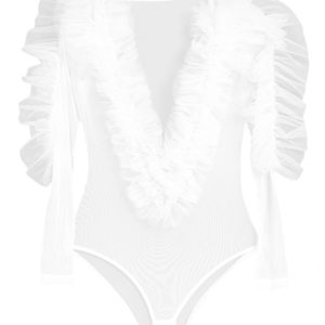 BODY Z TIULOWYM WYKOŃCZENIEM "MARINA"