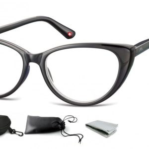 Damskie Plusy Okulary Do Czytania Kocie MR64 moc: +3,5