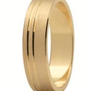 Obrączka z żółtego złota ST-127Z-m
