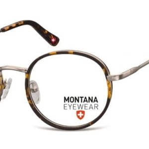 Panterkowe Lenonki okrągłe Okulary Oprawki optyczne MM608