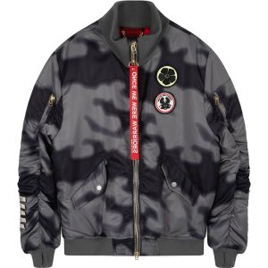 OCIEPLANA KURTKA TYPU BOMBER "SOSHIN CAMO"