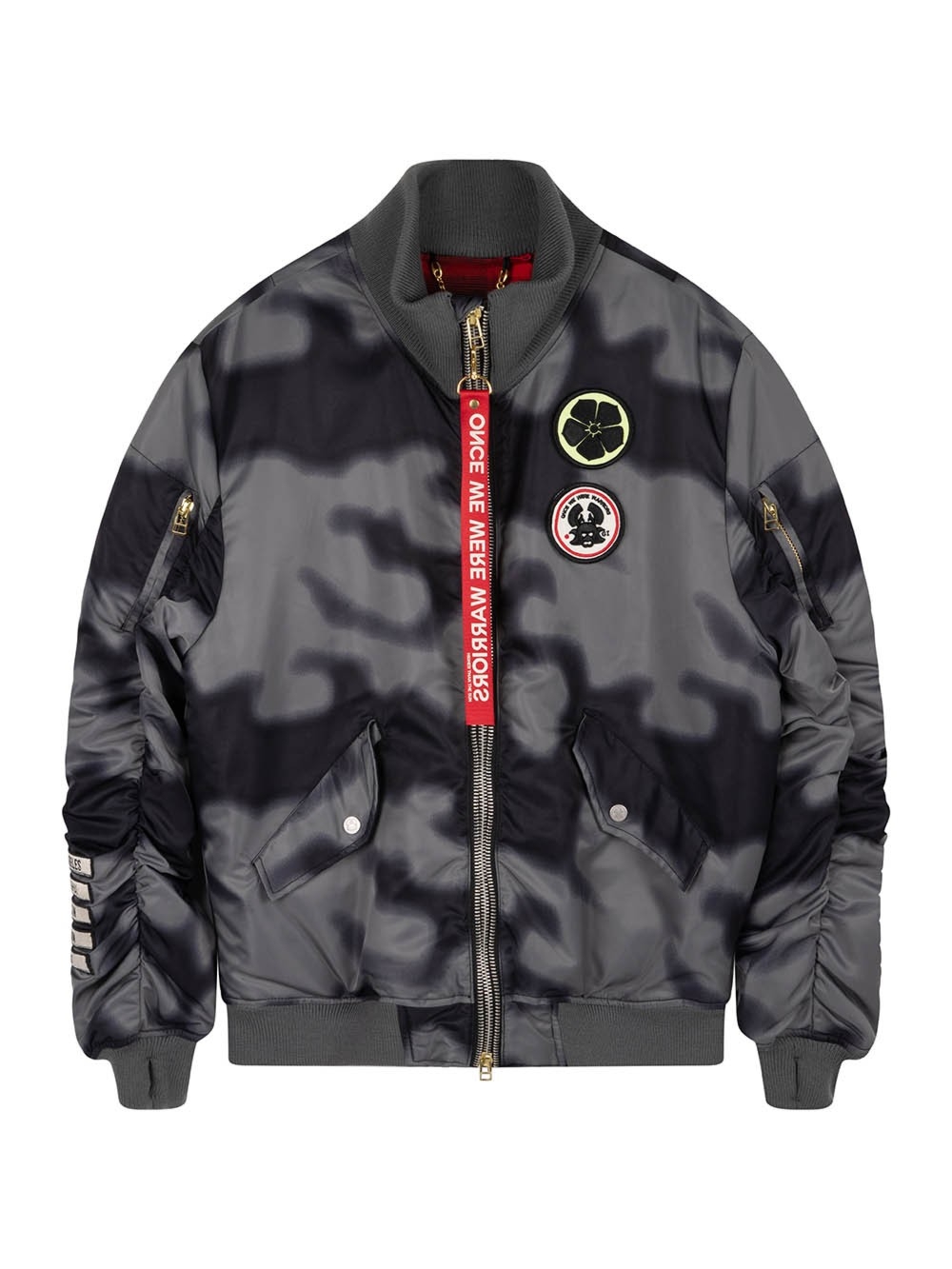 OCIEPLANA KURTKA TYPU BOMBER "SOSHIN CAMO"