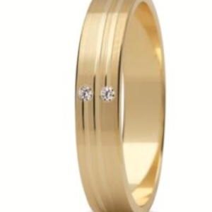 Obrączka z żółtego złota ST-208Z-m