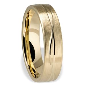 Obrączka z żółtego złota ŁN-13Z-m