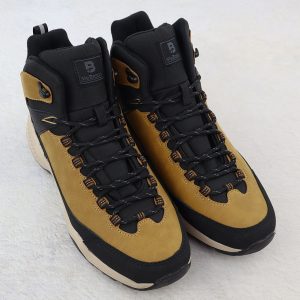 Buty sportowe trekkingowe wysokie nieocieplane camel McBraun 9457