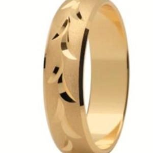 Obrączka z żółtego złota ST-133Z-m