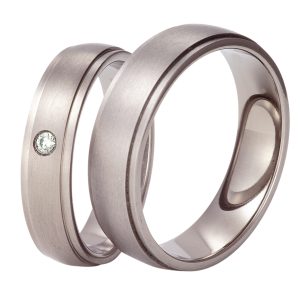 Obrączka z tytanu SWT-6/5-cyr