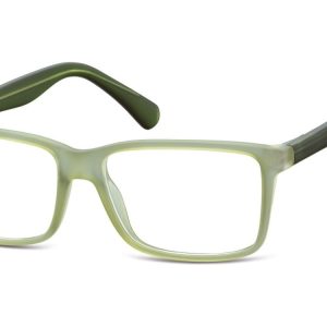 Okulary oprawki korekcyjne Nerdy zerówki Flex Sunoptic CP162C jasnozielone