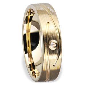 Obrączka z żółtego złota ŁN-10Z-k