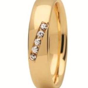 Obrączka z żółtego złota ST-270Z-k