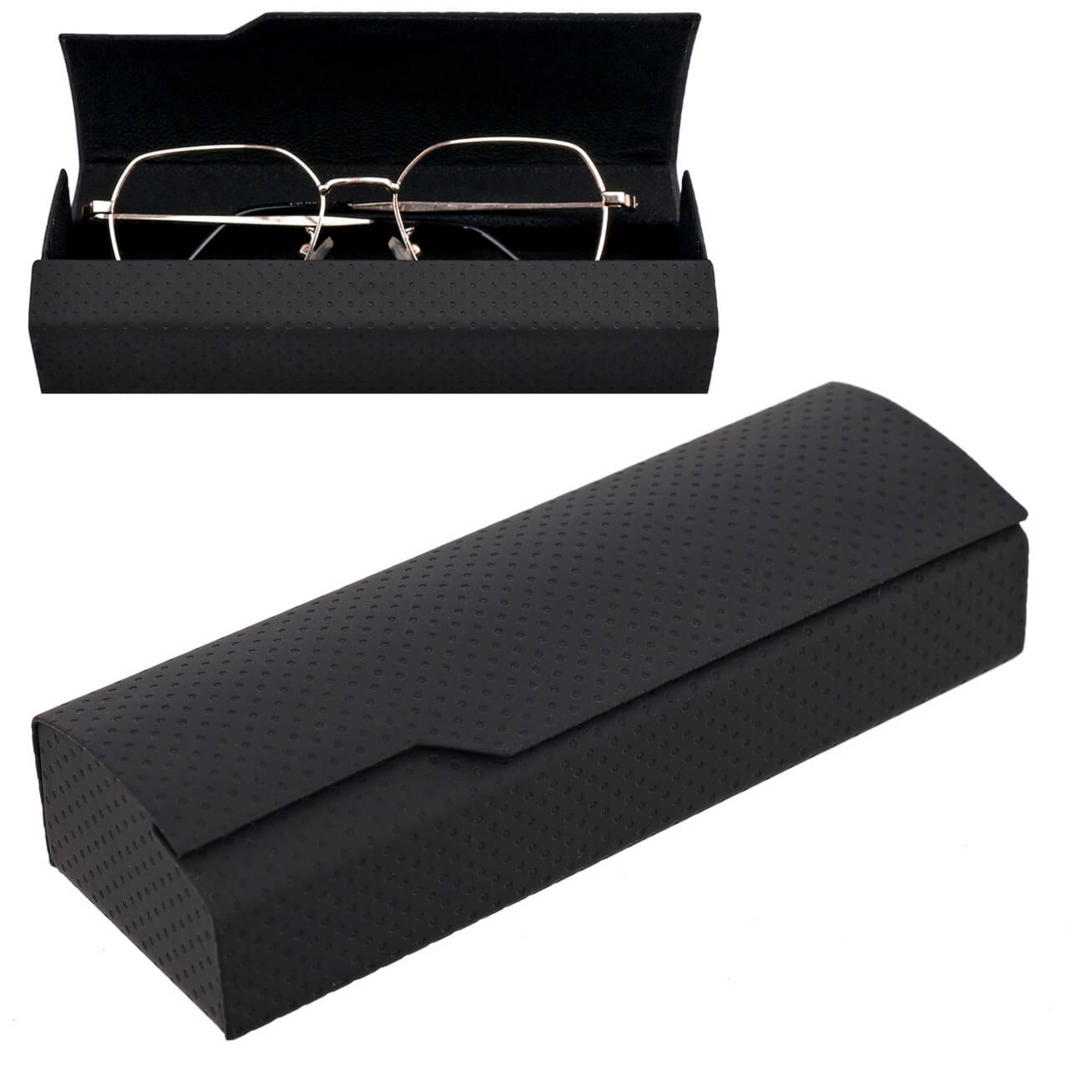 Etui okularowe na magnes STHC-94 czarne