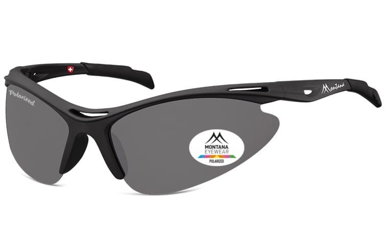 Sportowe okulary przeciwsłoneczne z Polaryzacją MONTANA SP301 czarne