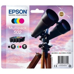 Tusze Oryginalne Epson 502 (C13T02V64010) (komplet) - DARMOWA DOSTAWA w 24h