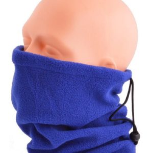 Polarowy Komin - Czapka - Szalik - Chusta - Kominiarka, kolor niebieski